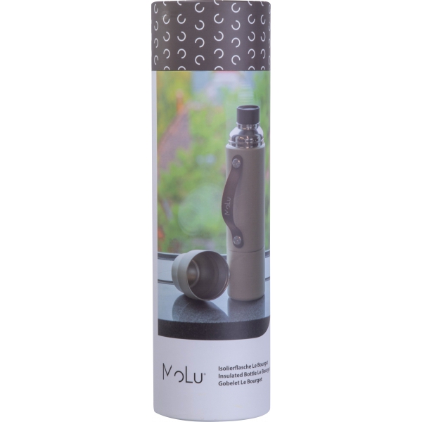 Termos stalowy z recyklingu LE BOURGET MoLu 1000 ml