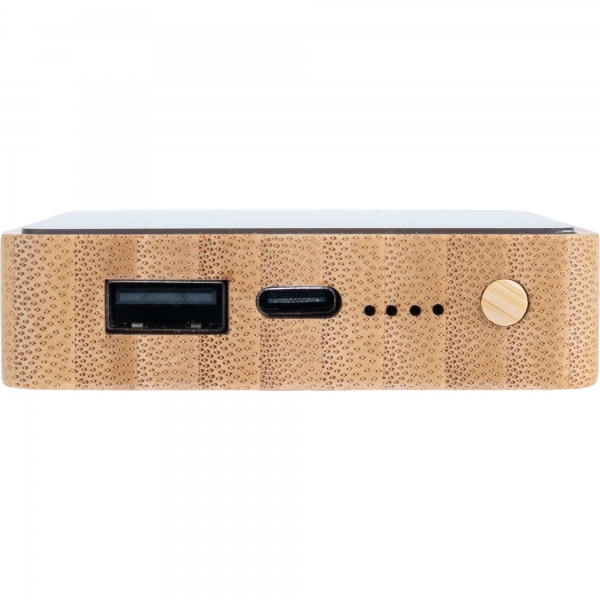 Power bank z podświetlanym logo 5000 mAh