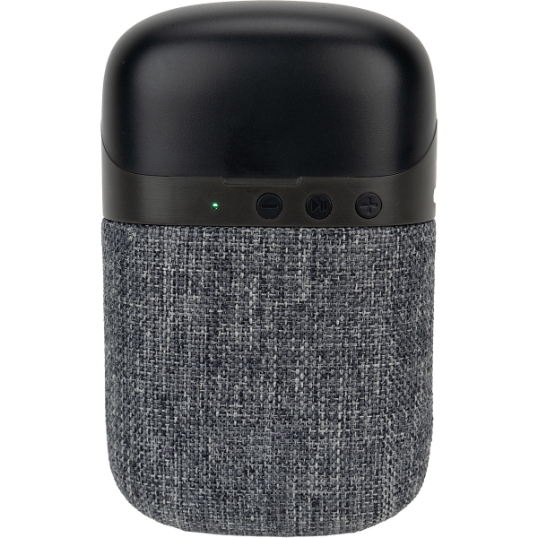 Głośnik bluetooth HF01 z wbudowanymi słuchawkami 2w1 500 mAh