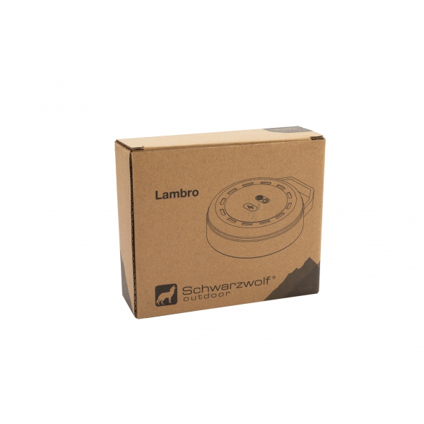 Lampka kempingowa LAMBRO Schwarzwolf