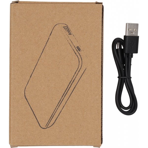 Power bank z ABS z recyklingu 10000 mAh PRESTON