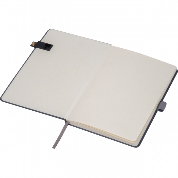 Notatnik A5 w linie z USB 16GB FRANCESCO