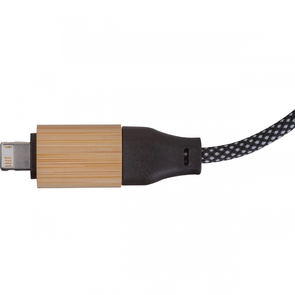 Kabel do szybkiego ładowania 4w1, 3m KRISTIN
