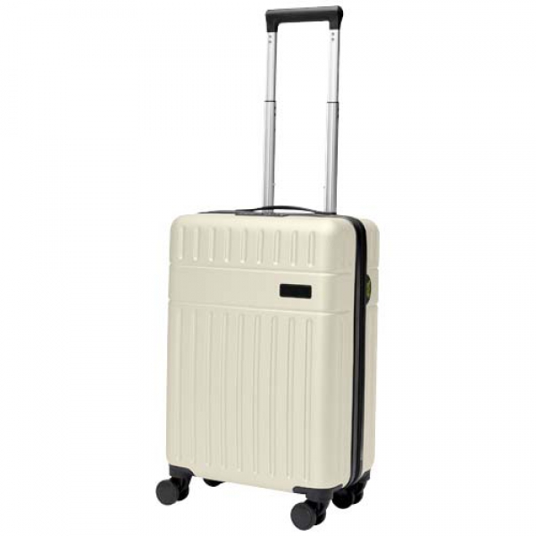 Rover twarda walizka na kółkach z tworzyw sztucznych pochodzących z recyklingu z certyfikatem GRS o wysokości 51 cm i pojemno