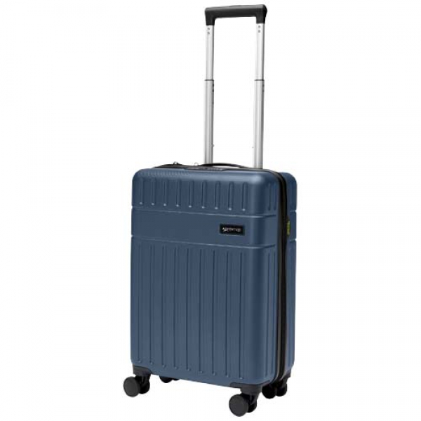 Rover twarda walizka na kółkach z tworzyw sztucznych pochodzących z recyklingu z certyfikatem GRS o wysokości 51 cm i pojemno