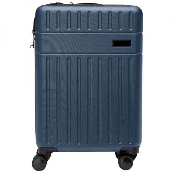 Rover twarda walizka na kółkach z tworzyw sztucznych pochodzących z recyklingu z certyfikatem GRS o wysokości 51 cm i pojemno