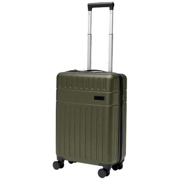 Rover twarda walizka na kółkach z tworzyw sztucznych pochodzących z recyklingu z certyfikatem GRS o wysokości 51 cm i pojemno