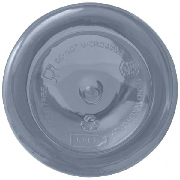 Oregon butelka na wodę o pojemności 400 ml z karabińczykiem wykonana z tworzyw sztucznych pochodzących z recyklingu z certyfi