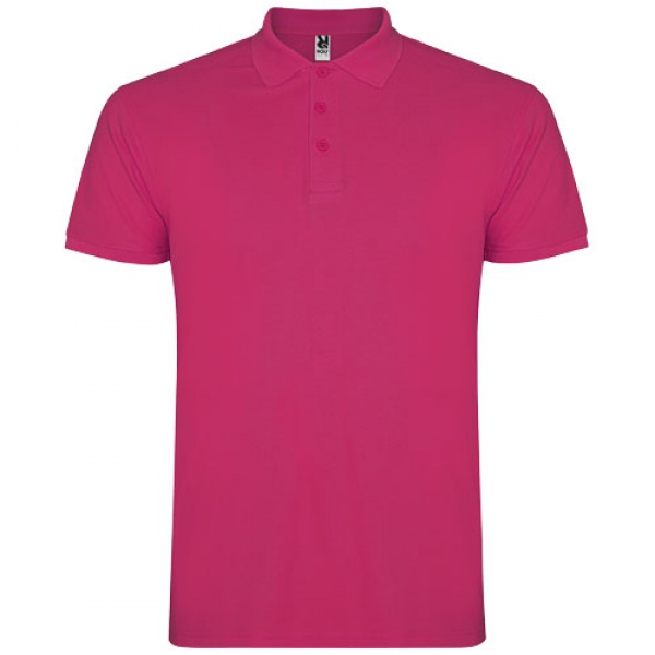 Star koszulka męska polo z krótkim rękawem 200 g/m²