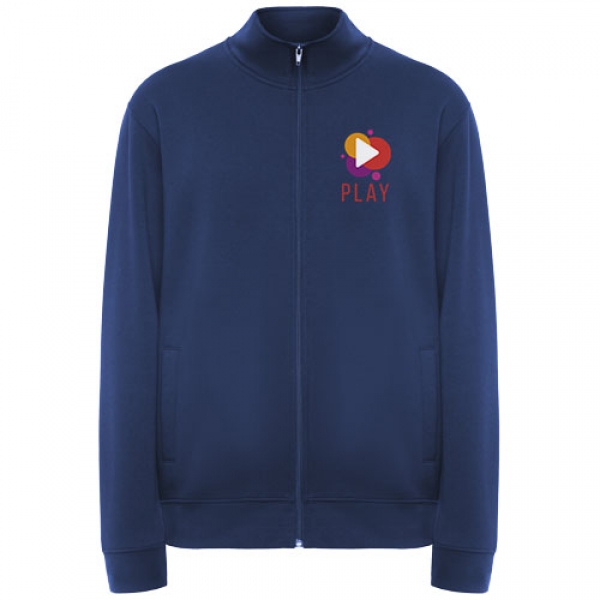 Ulan bluza unisex z zamkiem błyskawicznym na całej długości 280 g/m²