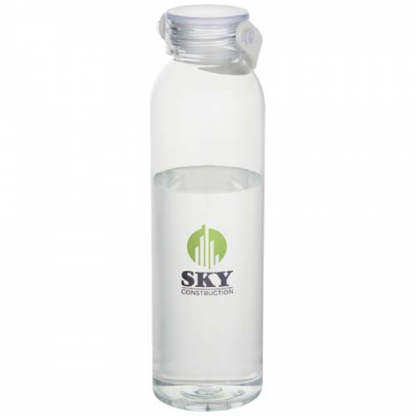 Sky butelka na wodę o pojemności 630 ml z tworzyw sztucznych pochodzących z recyklingu, posiadająca certyfikat RCS 