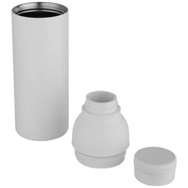 Illuminate butelka termiczna o pojemności 650 ml z podwójnymi ściankami, wykonana ze stali nierdzewnej z recyklingu z certyfi