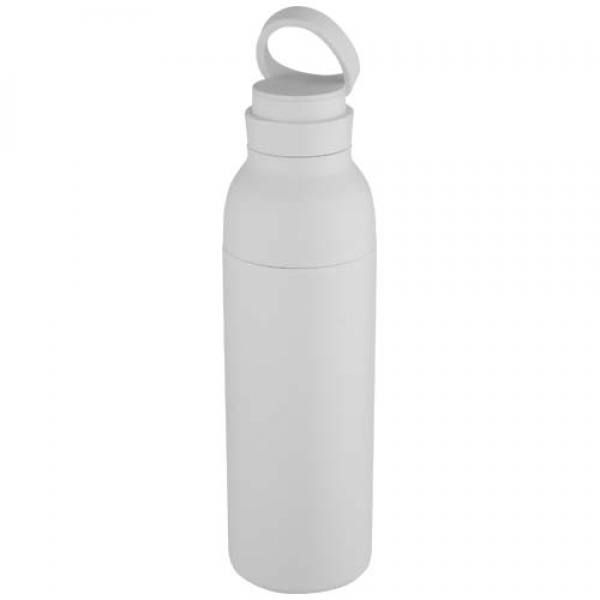 Illuminate butelka termiczna o pojemności 650 ml z podwójnymi ściankami, wykonana ze stali nierdzewnej z recyklingu z certyfi