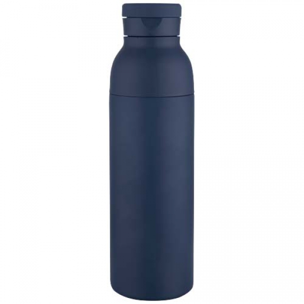 Illuminate butelka termiczna o pojemności 650 ml z podwójnymi ściankami, wykonana ze stali nierdzewnej z recyklingu z certyfi