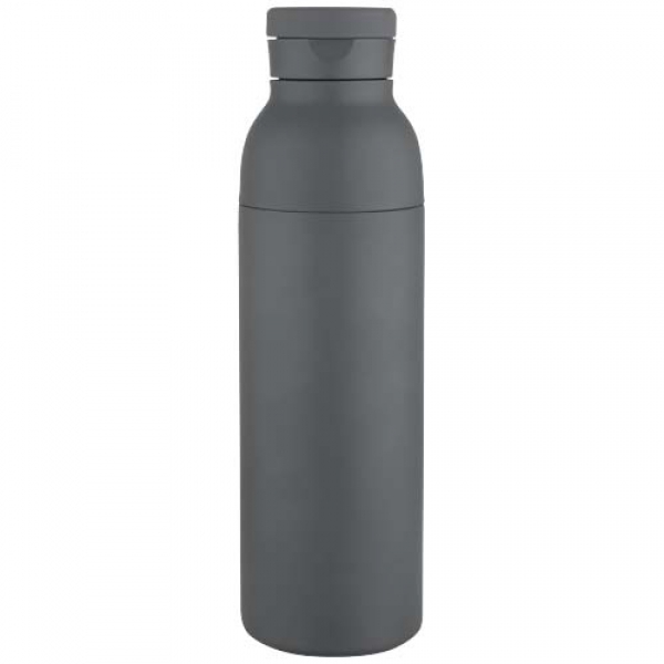 Illuminate butelka termiczna o pojemności 650 ml z podwójnymi ściankami, wykonana ze stali nierdzewnej z recyklingu z certyfi