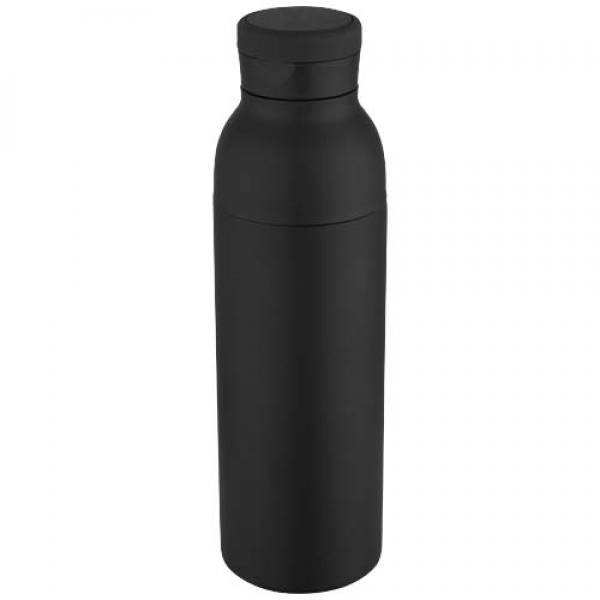 Illuminate butelka termiczna o pojemności 650 ml z podwójnymi ściankami, wykonana ze stali nierdzewnej z recyklingu z certyfi