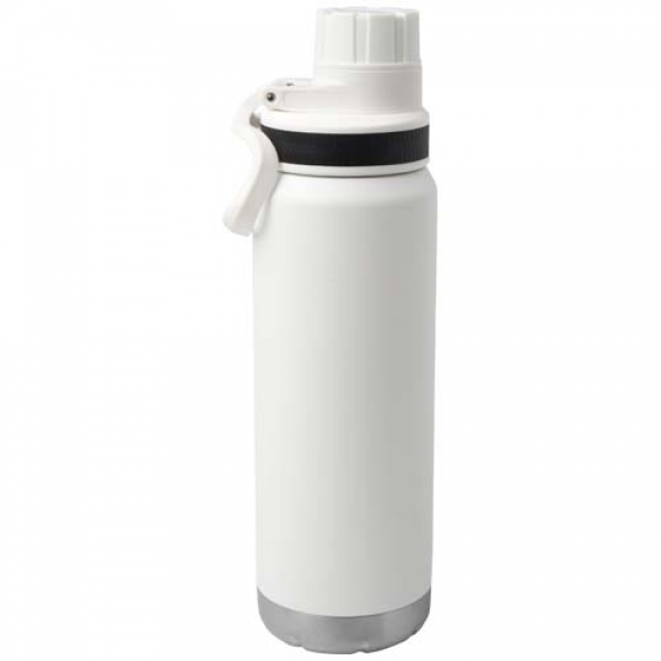 Butelka Fortis z recyklingowanej stali nierdzewnej, z miedzianą izolacją próżniową, o pojemności 700 ml, z certyfikatem RCS, 