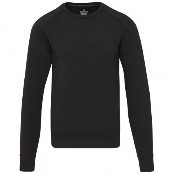 Yukon bluza sportowa typu unisex z dzianiny interlock z okrągłym dekoltem 350 g/m²