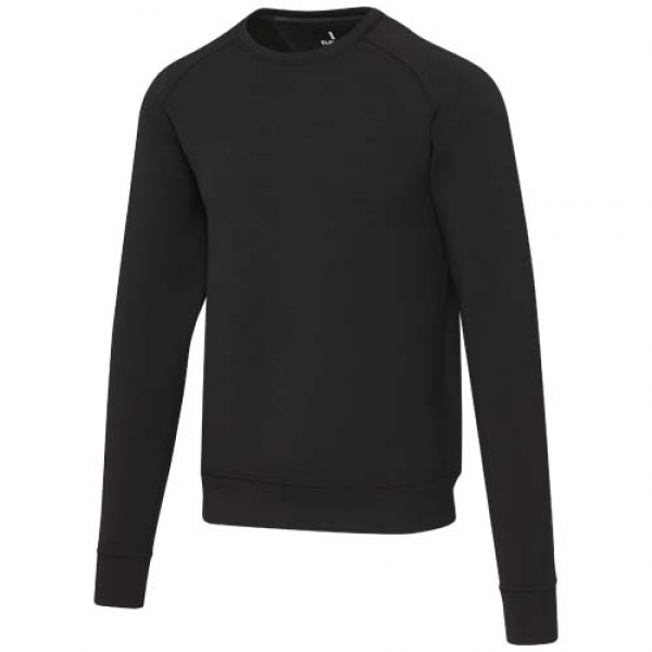 Yukon bluza sportowa typu unisex z dzianiny interlock z okrągłym dekoltem 350 g/m²