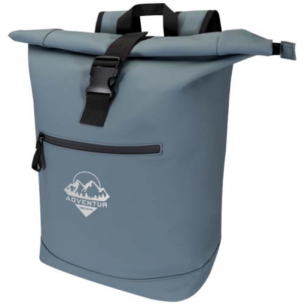 Resi Plus plecak na 15-calowego laptopa o pojemności 18 l z recyklingu, z certyfikatem GRS i zwijaną górną częścią