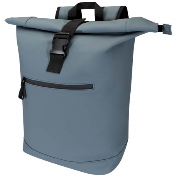 Resi Plus plecak na 15-calowego laptopa o pojemności 18 l z recyklingu, z certyfikatem GRS i zwijaną górną częścią