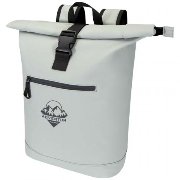 Resi Plus plecak na 15-calowego laptopa o pojemności 18 l z recyklingu, z certyfikatem GRS i zwijaną górną częścią