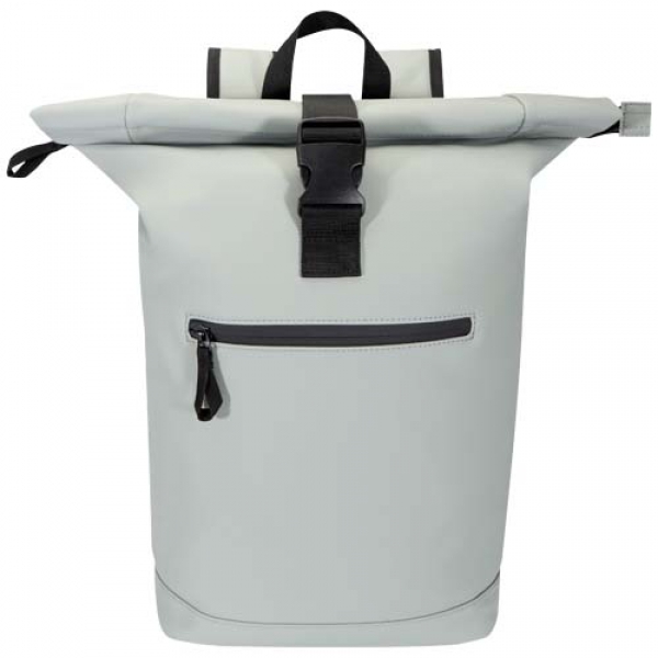 Resi Plus plecak na 15-calowego laptopa o pojemności 18 l z recyklingu, z certyfikatem GRS i zwijaną górną częścią