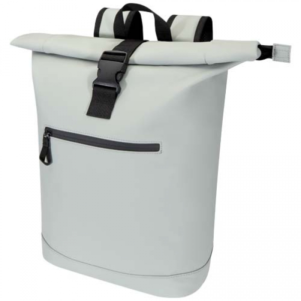 Resi Plus plecak na 15-calowego laptopa o pojemności 18 l z recyklingu, z certyfikatem GRS i zwijaną górną częścią