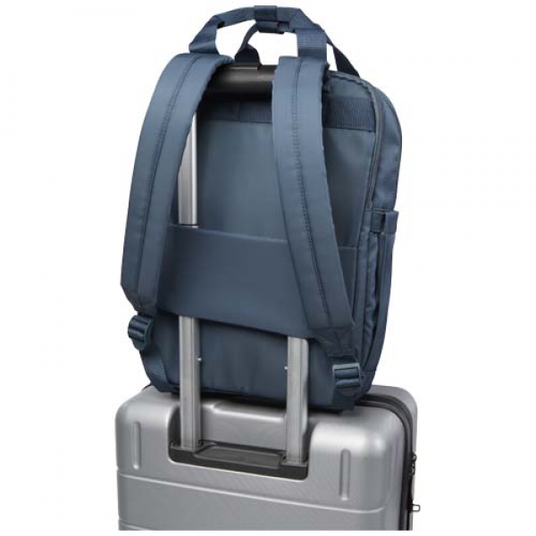 Trip Aware™, plecak na laptopa 14 cali wykonany z materiałów z recyklingu, 9 l