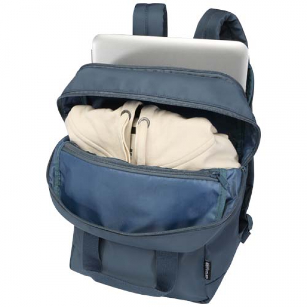 Trip Aware™, plecak na laptopa 14 cali wykonany z materiałów z recyklingu, 9 l