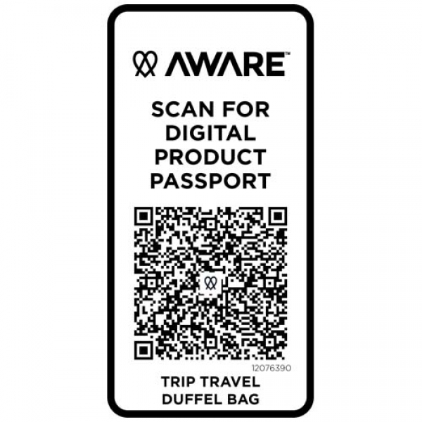 Trip Aware™, torba podróżna wykonana z materiałów z recyklingu, 42 l
