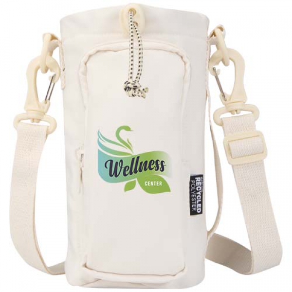 Trip Aware™, torba na butelki wykonana z materiałów z recyklingu, 2 l
