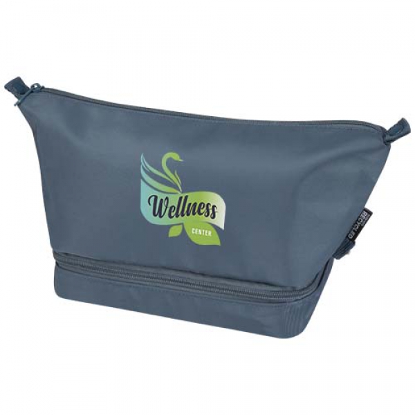 Trip Aware™, kosmetyczka podróżna wykonana z materiałów z recyklingu, 6 l