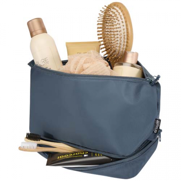 Trip Aware™, kosmetyczka podróżna wykonana z materiałów z recyklingu, 6 l