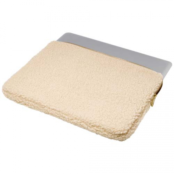 Bear 13-calowe etui sherpa na laptopa z recyklingu z certyfikatem GRS, o pojemności 2 l