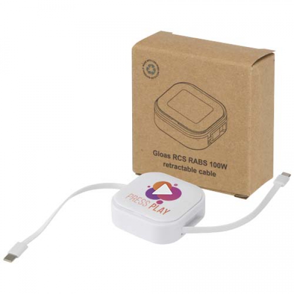 Gloas kabel 5-w-1 z recyklingu do synchronizacji danych z funkcją szybkiego ładowania 100 W i zestawem narzędzi do smartfonów
