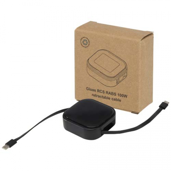 Gloas kabel 5-w-1 z recyklingu do synchronizacji danych z funkcją szybkiego ładowania 100 W i zestawem narzędzi do smartfonów