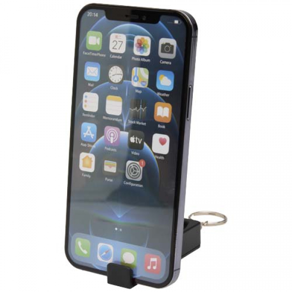 Aggia podstawka pod telefon z recyklingowanego tworzywa sztucznego z sensoryczną zabawką antystresową