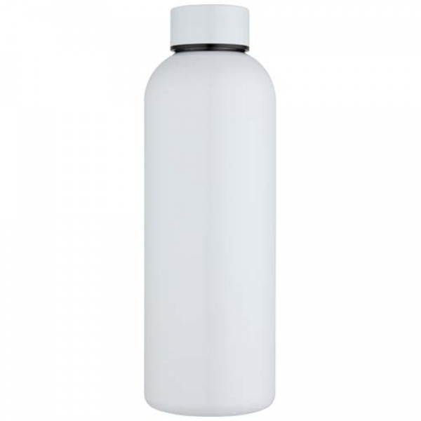 Spring jednościenna butelka na wodę o pojemności 750 ml do nadruku sublimacyjnego, wykonana ze stali nierdzewnej z recyklingu