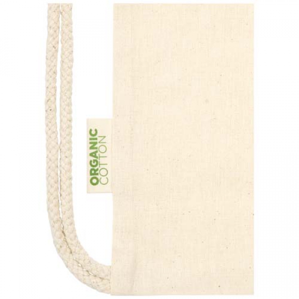 Odisha organiczny sznurowany worek z certyfikatem OCS o gramaturze 100 g/m², 5 l