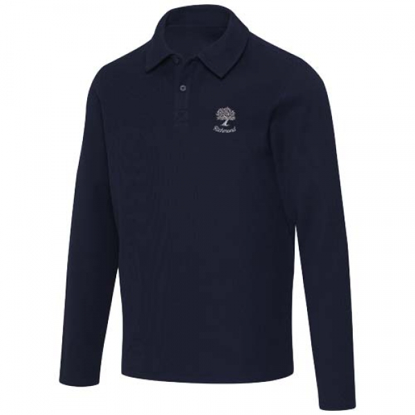 Apollo koszulka polo z długim rękawem, uniseks 245 g/m²