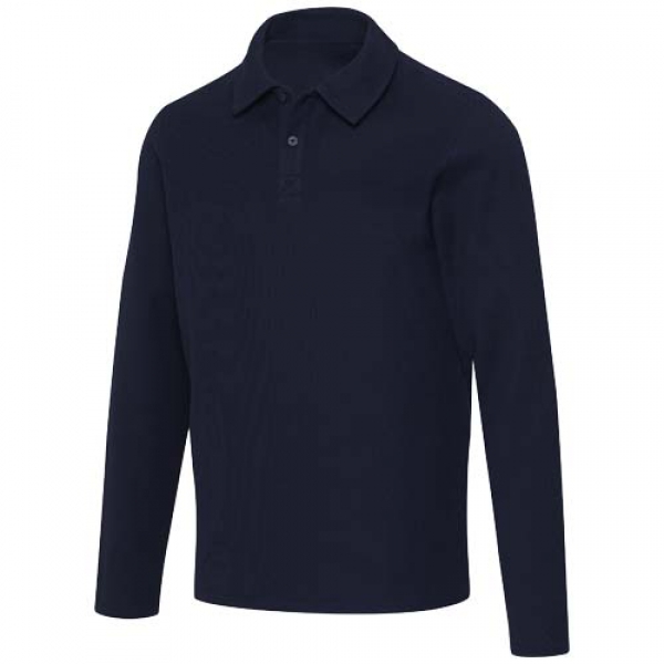 Apollo koszulka polo z długim rękawem, uniseks 245 g/m²