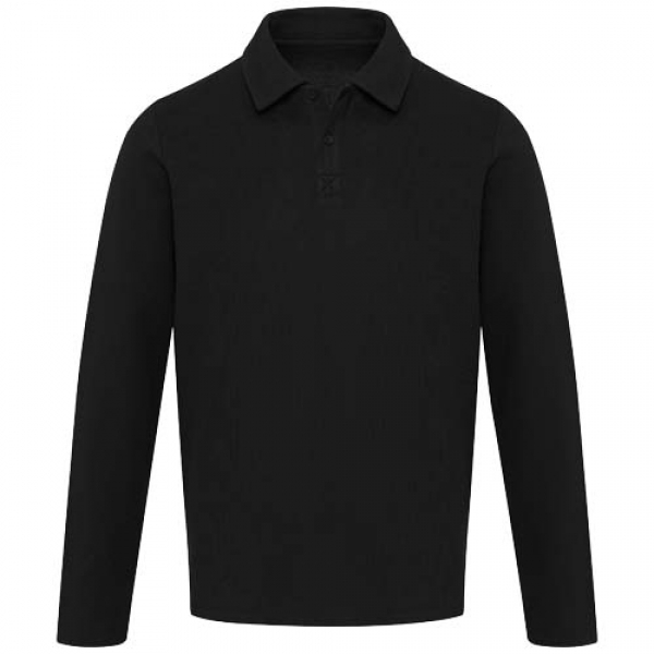 Apollo koszulka polo z długim rękawem, uniseks 245 g/m²