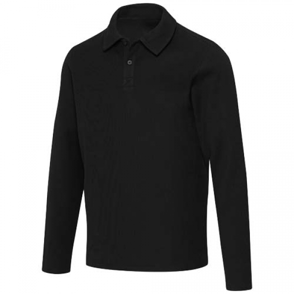 Apollo koszulka polo z długim rękawem, uniseks 245 g/m²
