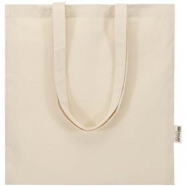 Peru Blend torba na zakupy z bawełny z recyklingu z certyfikatem GRS o gramaturze 180 g/m², 7 l