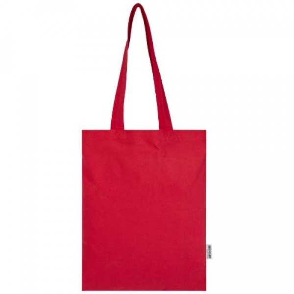 Peru Blend torba na zakupy z bawełny z recyklingu z certyfikatem GRS o gramaturze 180 g/m², 7 l