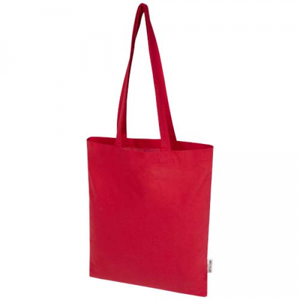 Peru Blend torba na zakupy z bawełny z recyklingu z certyfikatem GRS o gramaturze 180 g/m², 7 l
