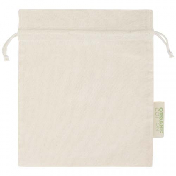 Odisha organiczna torba prezentowa z certyfikatem OCS o gramaturze 140 g/m² — 30 x 25 cm