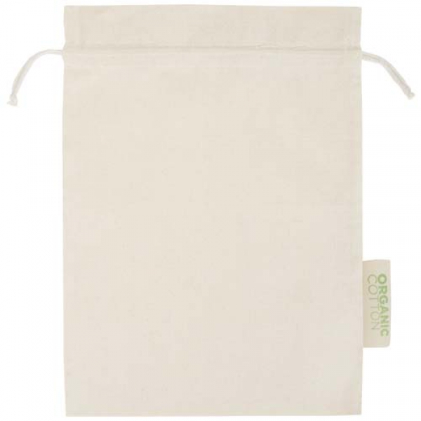 Odisha organiczna torba prezentowa z certyfikatem OCS o gramaturze 140 g/m² — 42 x 30 cm