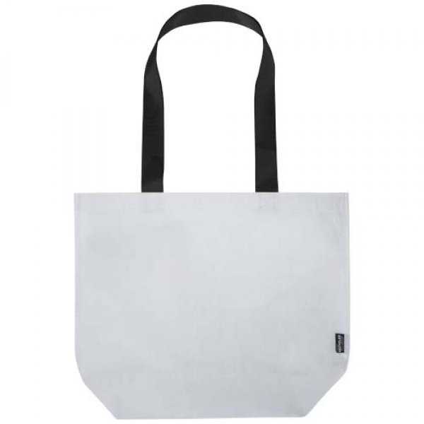 Duo torba na zakupy z certyfikatem GRS z recyklingu, podwójnie laminowana, 18 l